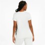 Maglia a Maniche Corte Donna Puma Bianco