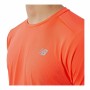 Maglia a Maniche Corte Uomo New Balance Accelerate Arancio