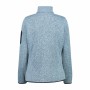 Giacca Sportiva da Donna Campagnolo Melange Knit-Tech Azzurro