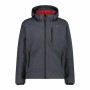 Giacca Sportiva da Uomo Campagnolo Softshell Melange Grigio scuro