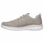 Scarpe Sportive da Donna Skechers Graceful-Twisted Fortune Beige