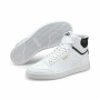 Scarpe da Tennis Casual Unisex Puma Shuffle Mid Bianco