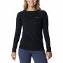 Maglia a maniche lunghe da donna Columbia Midweight Nero