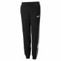 Pantalone di Tuta per Bambini Puma Essentials+ Colorblock Nero Bambini