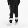 Pantalone di Tuta per Bambini Puma Essentials+ Colorblock Nero Bambini