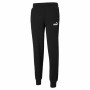 Pantalone Lungo Sportivo Puma Essentials Logo Nero Uomo