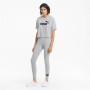 Leggings Sportivo da Donna Puma Essentials Logo Grigio chiaro