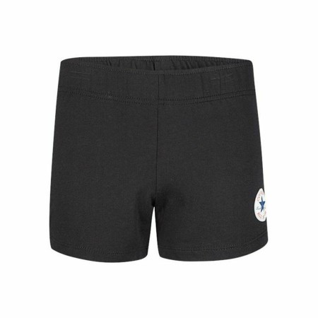 Pantaloncini Sportivi per Bambini Converse Chuck Patch Nero