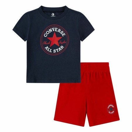 Completo Sportivo per Bambini Converse Nero/Rosso