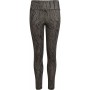 Leggings Sportivi per Bambini Adidas Aeroready Sport Icon Optime Grigio Nero