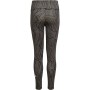 Leggings Sportivi per Bambini Adidas Aeroready Sport Icon Optime Grigio Nero