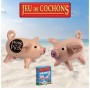 Gonfiabile Winning Moves Jeu de Cochons Geants (FR)