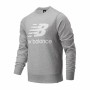 Felpa senza Cappuccio Uomo New Balance MT91548 Grigio