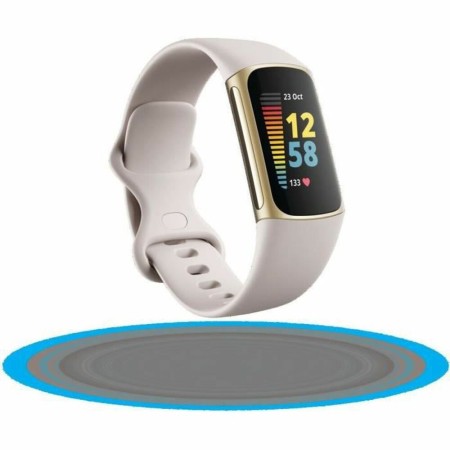 Orologi Sportivi Fitbit Charge 5 Bianco Dorato (1)