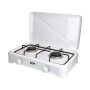 fornello a gas EDM Bianco Metallo 46 x 30 x 12 cm