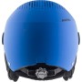 Casco da sci Alpina Zupo Visor Q Lite Azzurro Monocromatica 51-55 cm