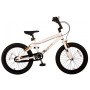 Bicicletta per bambini Volare Cool Rider - Ragazzo - 18 pollici - Bianca - assemblata al 95% - Collezione Prime