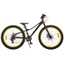 Bicicletta per bambini Volare Gradient – Ragazzi – 24 pollici – Nero Verde Giallo – 7 velocità – Collezione Prime