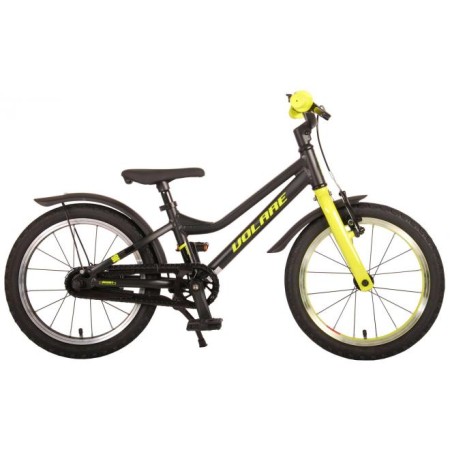 Bicicletta per bambini Volare Blaster - Ragazzi - 16 pollici - Nera/Verde - Collezione Prime