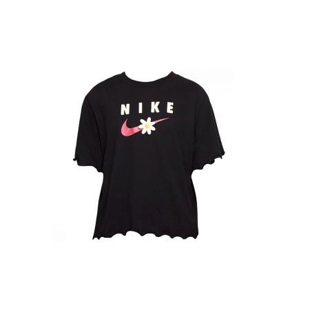 Maglia a Maniche Corte TEE ENERGY BOXY FRILLY Nike DO1351 Nero