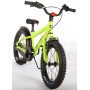 Bicicletta per bambini Volare Rocky - 16 pollici - Verde - assemblata al 95% - Collezione Prime