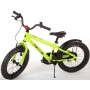 Bicicletta per bambini Volare Rocky - 16 pollici - Verde - assemblata al 95% - Collezione Prime