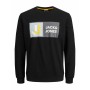 Felpa senza Cappuccio Uomo CREW Jack & Jones 12218814 Nero