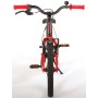 Bicicletta per bambini Volare Blaster - Ragazzi - 16 pollici - Nero/Rosso - Collezione Prime