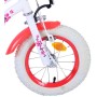 Bicicletta per bambini Volare Lovely - ragazze - 12 pollici - rossa bianca