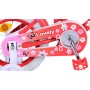 Bicicletta per bambini Volare Lovely - ragazze - 12 pollici - rossa bianca