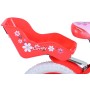 Bicicletta per bambini Volare Lovely - ragazze - 12 pollici - rossa bianca