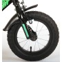 Bicicletta per bambini Volare Sportivo - Ragazzi - 12 pollici - Verde neon Nero - Due freni a mano - Assemblata al 95%