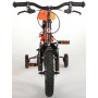 Bicicletta per bambini Volare Sportivo - Ragazzi - 12 pollici - Arancione neon nero - Due freni a mano - assemblata al 95%