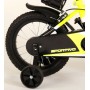 Bicicletta per bambini Volare Sportivo - Ragazzi - 14 pollici - Giallo neon nero - Due freni a mano - assemblata al 95%