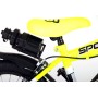 Bicicletta per bambini Volare Sportivo - Ragazzi - 14 pollici - Giallo neon nero - Due freni a mano - assemblata al 95%