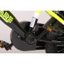 Bicicletta per bambini Volare Sportivo - Ragazzi - 14 pollici - Giallo neon nero - Due freni a mano - assemblata al 95%