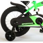 Bicicletta per Bambini Volare Sportivo - Ragazzi - 14 pollici - Verde Neon/Nera - assemblata al 95%.