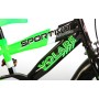 Bicicletta per Bambini Volare Sportivo - Ragazzi - 14 pollici - Verde Neon/Nera - assemblata al 95%.