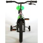 Bicicletta per Bambini Volare Sportivo - Ragazzi - 14 pollici - Verde Neon/Nera - assemblata al 95%.