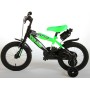 Bicicletta per Bambini Volare Sportivo - Ragazzi - 14 pollici - Verde Neon/Nera - assemblata al 95%.