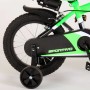 Bicicletta per bambini Volare Sportivo - Ragazzi - 14 pollici - Verde neon Nero - Due freni a mano - Assemblata al 95%