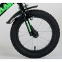 Bicicletta per bambini Volare Sportivo - Ragazzi - 14 pollici - Verde neon Nero - Due freni a mano - Assemblata al 95%