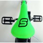 Bicicletta per bambini Volare Sportivo - Ragazzi - 14 pollici - Verde neon Nero - Due freni a mano - Assemblata al 95%