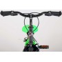 Bicicletta per bambini Volare Sportivo - Ragazzi - 14 pollici - Verde neon Nero - Due freni a mano - Assemblata al 95%