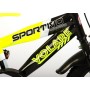 Bicicletta per Bambini Volare Sportivo - Ragazzi - 14 pollici - Giallo Neon/Nero - assemblata al 95%.