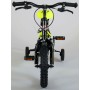 Bicicletta per bambini Volare Sportivo - Ragazzi - 12 pollici - Giallo neon nero - Due freni a mano - assemblata al 95%