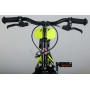 Bicicletta per bambini Volare Sportivo - Ragazzi - 12 pollici - Giallo neon nero - Due freni a mano - assemblata al 95%