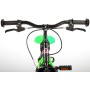 Bicicletta per bambini Volare Sportivo - Ragazzi - 16 pollici - Verde neon Nero - Due freni a mano - assemblata al 95%