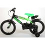 Bicicletta per bambini Volare Sportivo - Ragazzi - 16 pollici - Verde neon Nero - Due freni a mano - assemblata al 95%