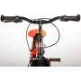 Bicicletta per bambini Volare Sportivo - Ragazzi - 16 pollici - Arancione neon nero - Due freni a mano - assemblata al 95%